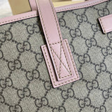 Back view of everyday-luxe structured women's handbag – women's statement bag