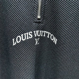 Full styled look of Louis Vuitton luxury clothing with monogram-inspired silhouette