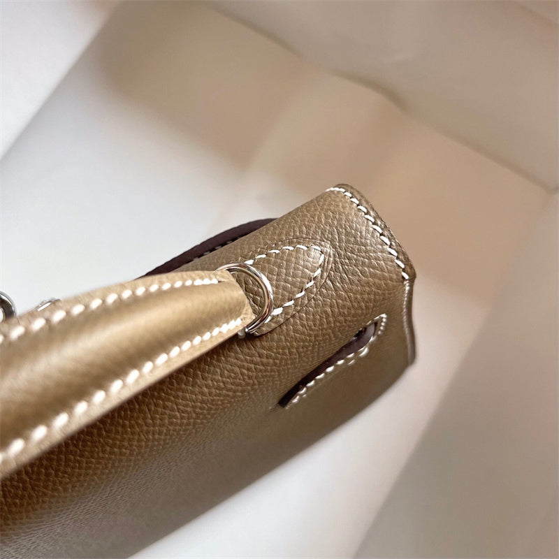 Close-up detail of elegant bag design