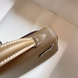 Close-up detail of elegant bag design