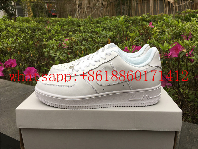Side profile of Nike neutral cream sneakers sleek tonal finish