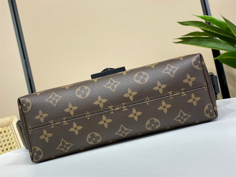  classic top-handle bag styled with outfit 24