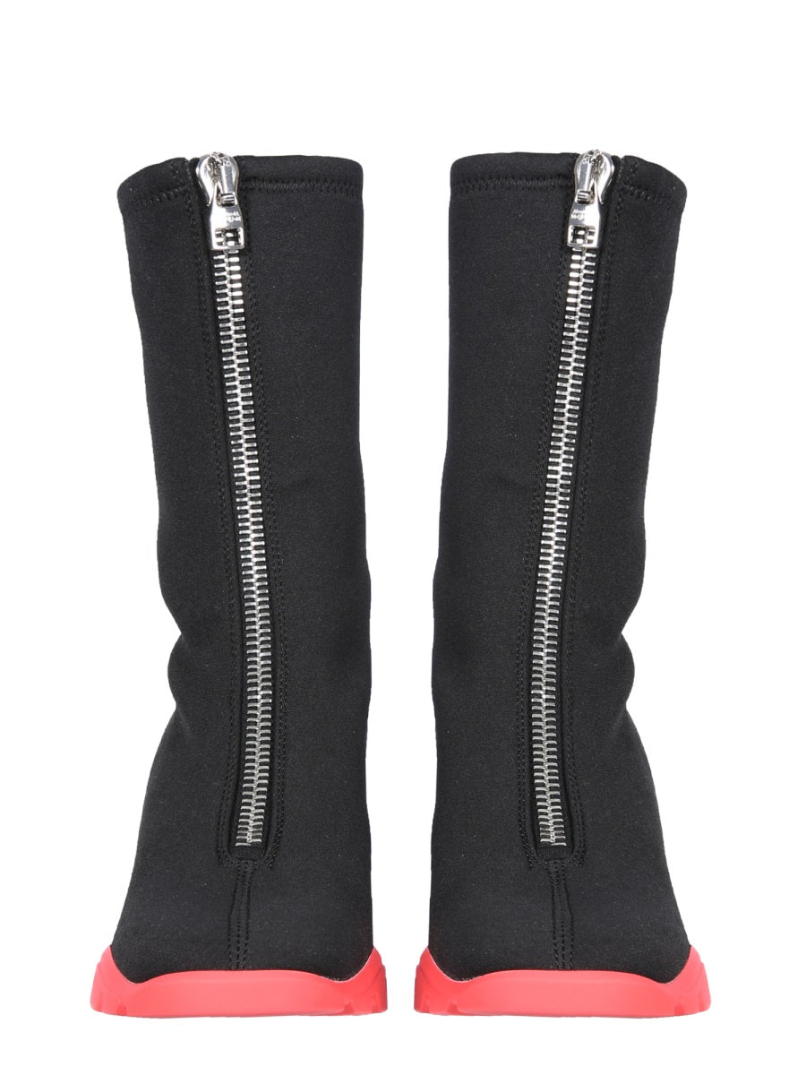 Alexander McQueen premium boots & booties detail and craftsmanship close-up