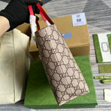 Front view of elevated chic women's handbag – women's statement bag