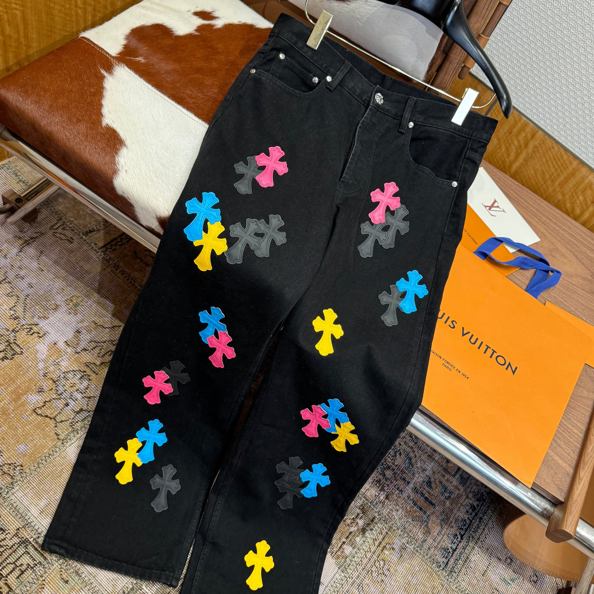 Chrome Hearts Jeans – luxury designer jeans at Bellvora
