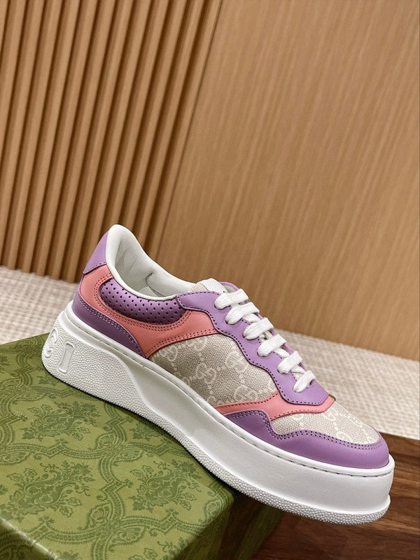 Gucci stone beige luxury sneakers view 8 classic court silhouette