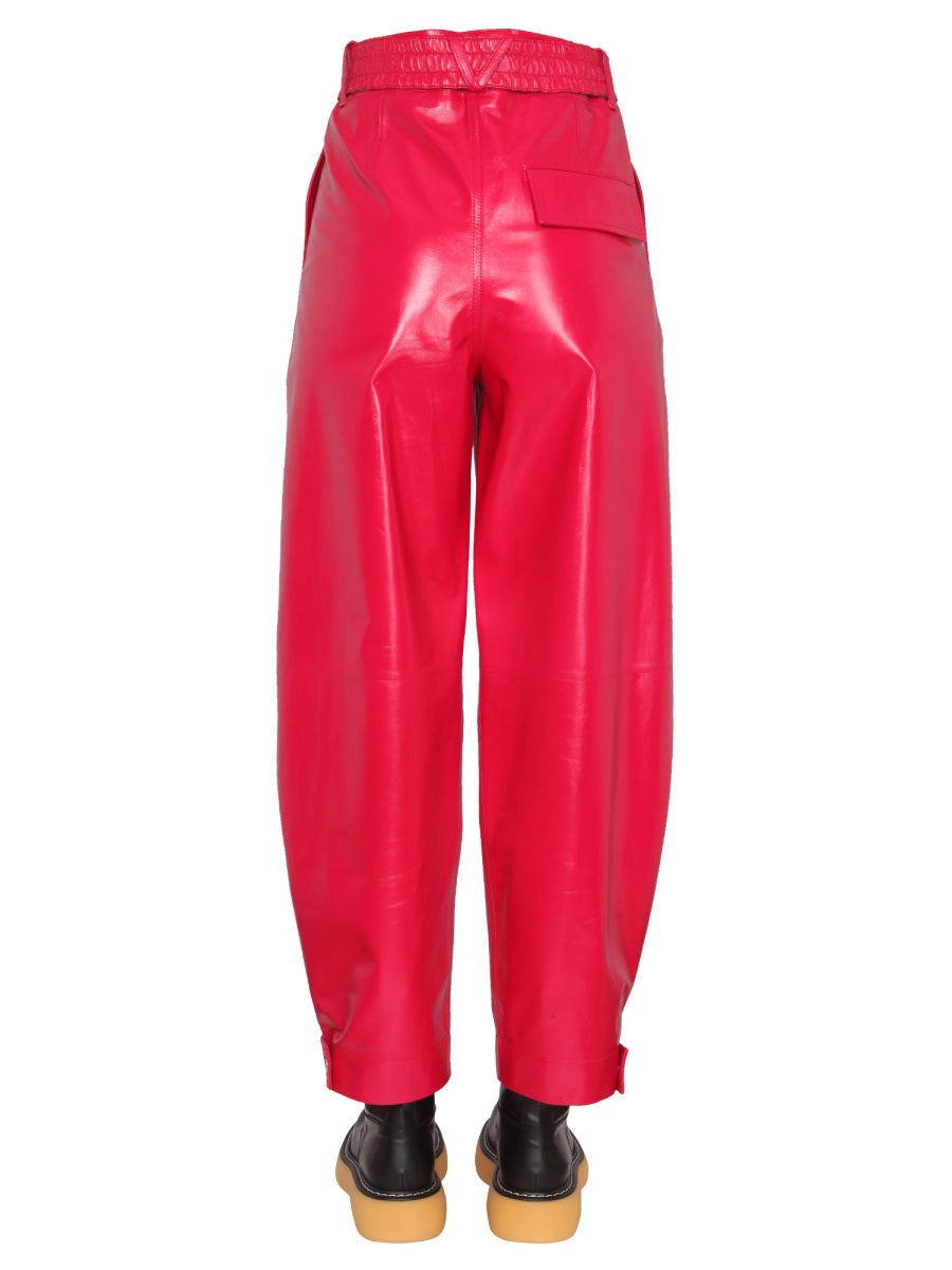 Bottega Veneta pants side profile designer luxury fashion