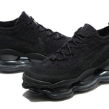 Nike fresh white-and-black luxury sneakers view 5 sleek tonal finish