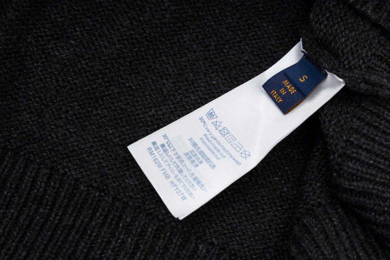 Close-up detail shot of Louis Vuitton luxury clothing with everyday silhouette