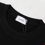 Front view of Rhude luxury clothing with relaxed-fit cut