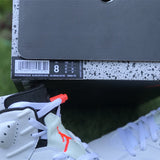 Side profile of Nike clean off-white sneakers chunky sole construction