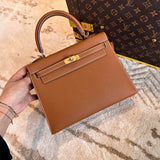 Modern bag shown from front angle