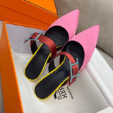 Hermes shoes Style 374 - full pair display