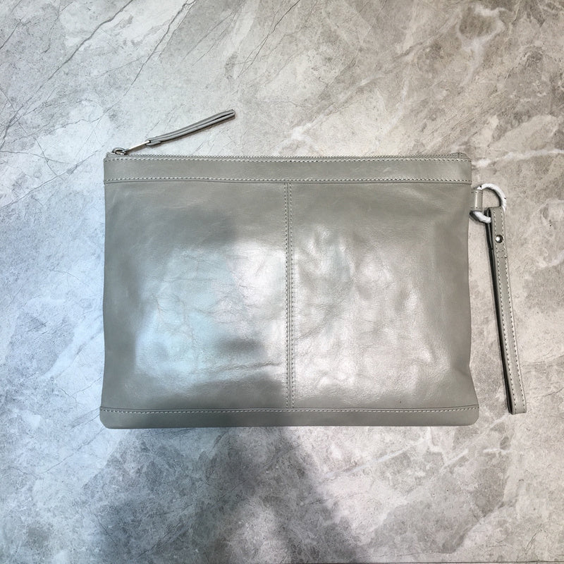 Chic Faux Leather Handbag - Polished Finish | Women's Everyday Carry Handbag #193 - alternate angle view (image 8) of designer-inspired handbag