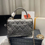 Zivas Charm Modern Edge Designer Handbag (Considered Detail & Form) – Back View