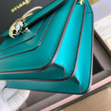 Statement Vegan Leather Handbag - Sleek Minimalist Lines | Women's Statement Accessory #1726 - styled full view (image 7) of designer-inspired handbag