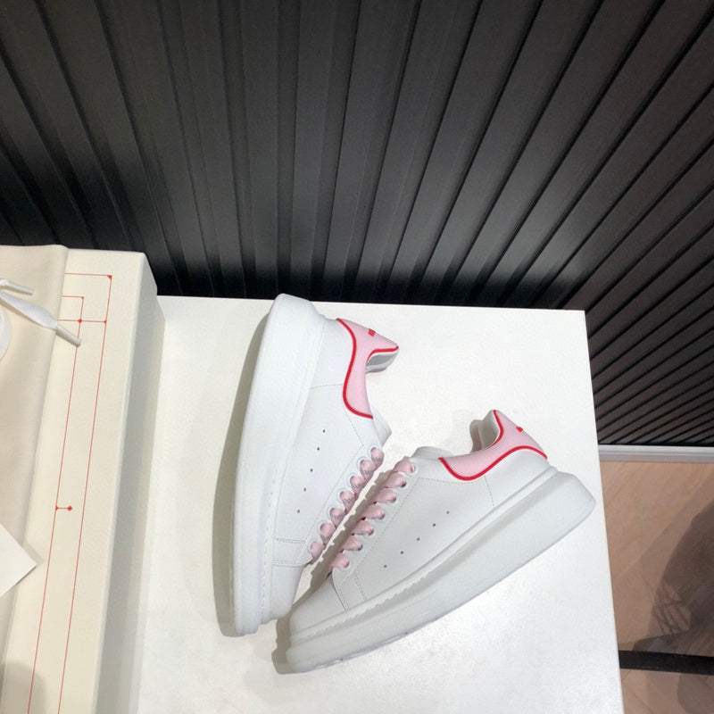 Alexander McQueen sneakers detailed view showing premium designer craftsmanship