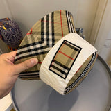 Front view of Burberry unisex cap