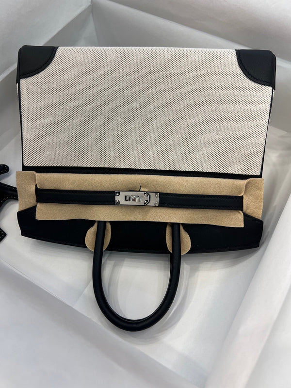 Considered bag shown from front angle