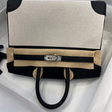 Considered bag shown from front angle