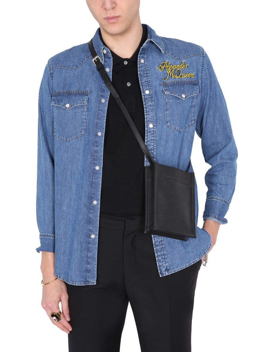 Alexander McQueen blouses side profile designer luxury fashion