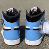 Nike two-tone luxury sneakers view 6 sleek tonal finish