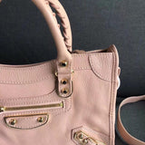 Timeless Vegan Leather Handbag - Refined Silhouette | Women's Luxury Handbag #970 - close-up detail shot (image 3) of designer-inspired handbag