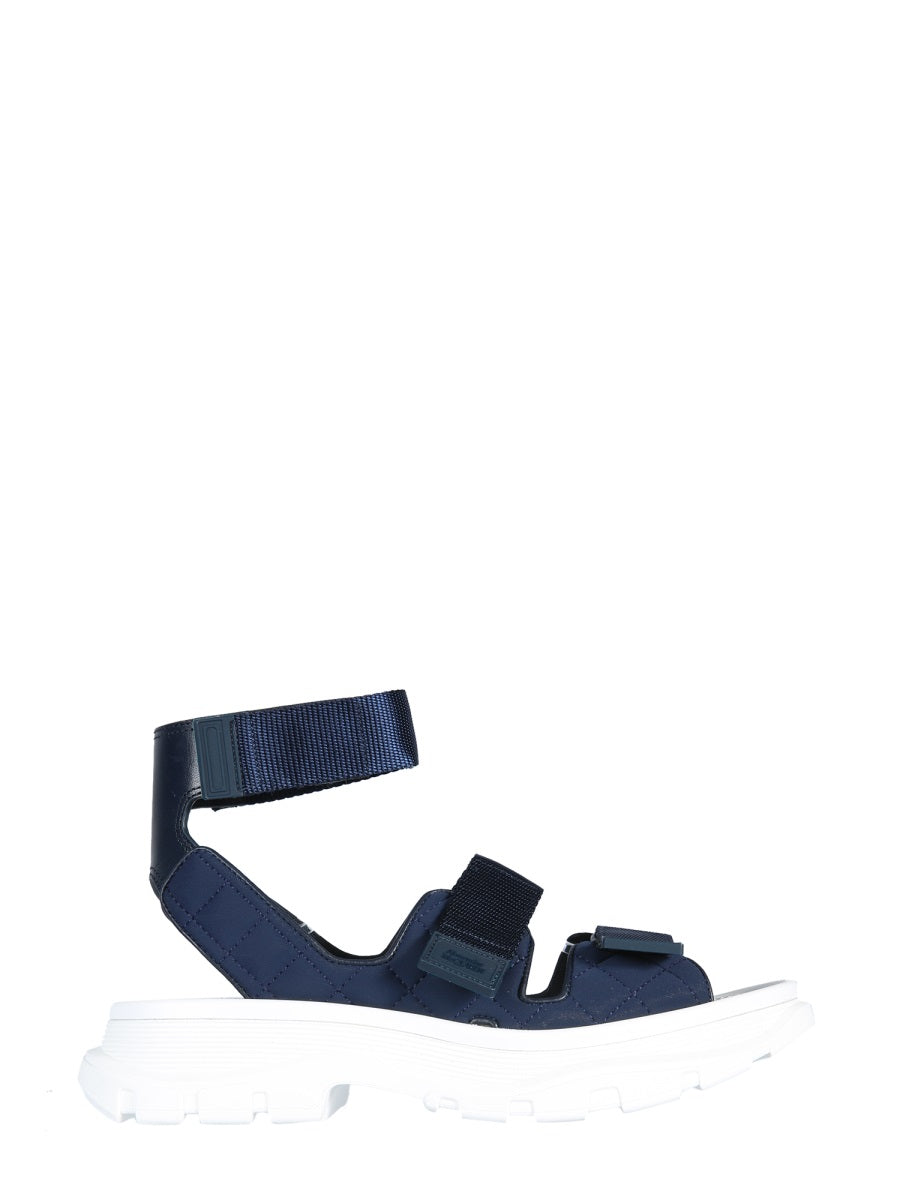 Alexander McQueen sandals luxury designer piece front view