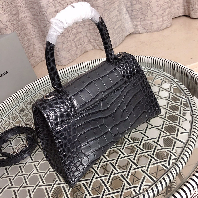 Top view of refined signature women's handbag – women's designer-style accessory