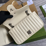 Side profile of classic modern women's handbag – women's luxury accessory