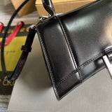 Modern Faux Leather Handbag - Signature Hardware Accents | Women's Premium Handbag #290 - styled full view (image 7) of designer-inspired handbag