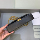 Bold Premium PU Leather Handbag - Polished Finish | Women's Designer-Inspired Purse #444 - hardware and detail close-up (image 5) of designer-inspired handbag