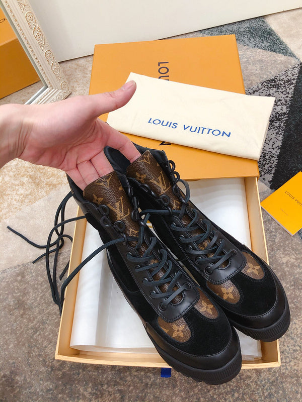 Louis Vuitton luxury shoes back view — premium authentic designer style
