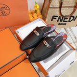 Hermes shoes Style 354 - editorial style shot