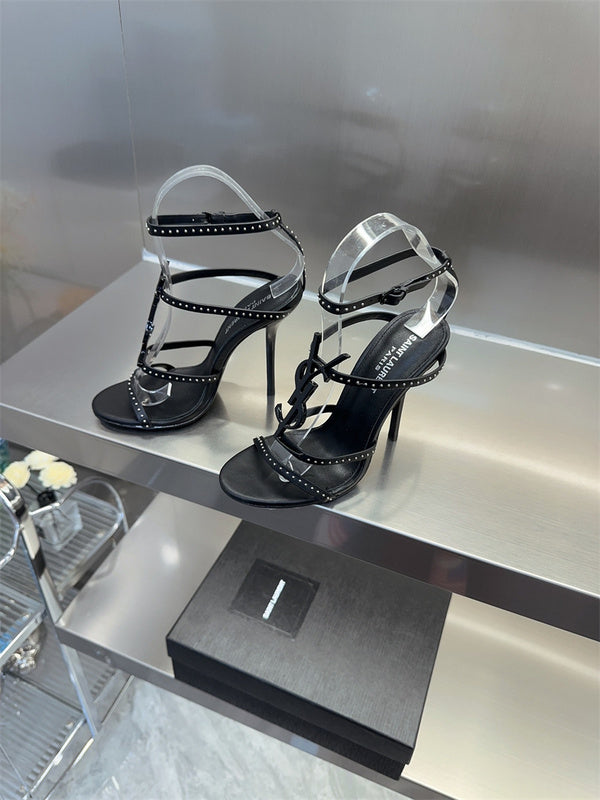 Saint Laurent luxury shoes close-up — premium authentic designer style