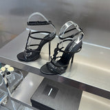 Saint Laurent luxury shoes close-up — premium authentic designer style