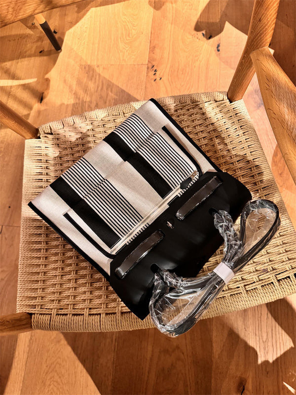 Close-up detail of timeless bag design