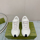 Gucci tonal black luxury sneakers view 6 premium leather build
