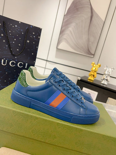 Gucci clean off-white luxury sneakers view 11 chunky sole construction