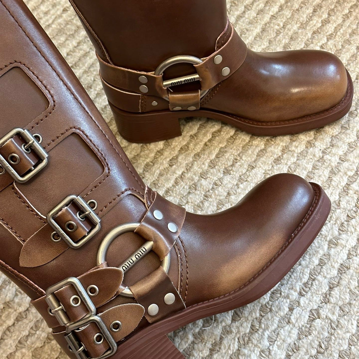 Shoes? Miu M Boots Luxury Lifestyle Designer Footwear