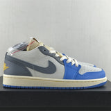 Nike soft grey luxury sneakers view 6 chunky sole construction