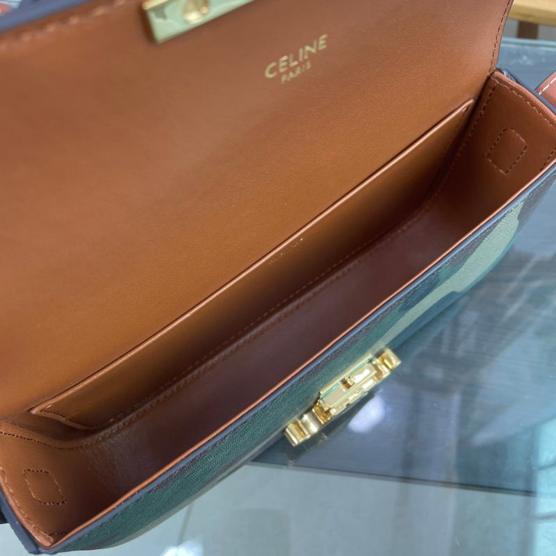 Back view of chic elevated women's handbag – women's luxury accessory