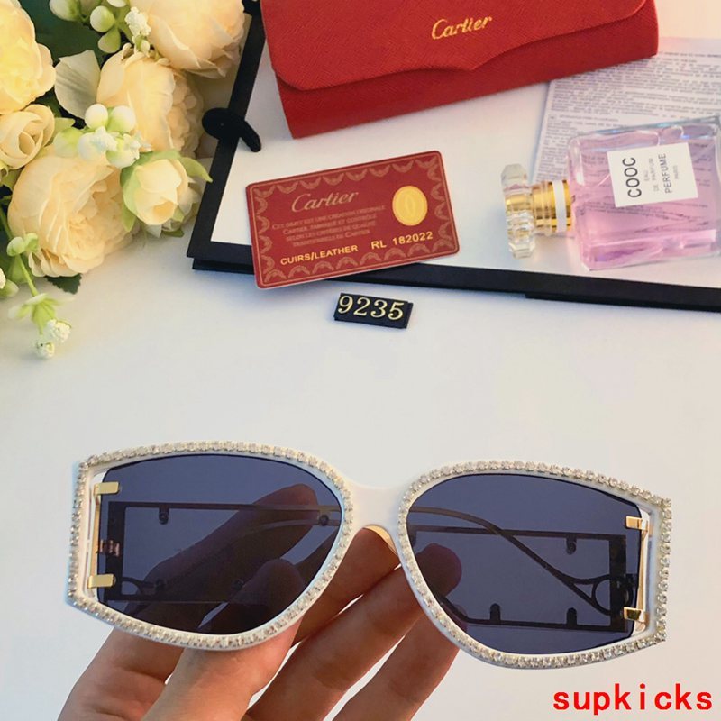 Side view of Cartier unisex sunglasses