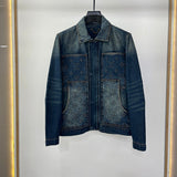 Back view of Louis Vuitton luxury clothing with runway-inspired design