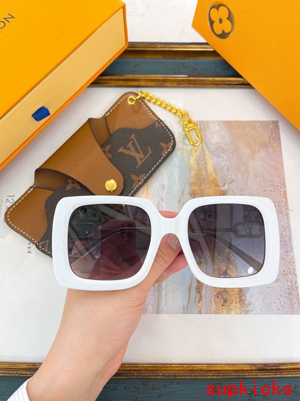 Front view of Louis Vuitton unisex sunglasses