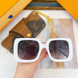 Front view of Louis Vuitton unisex sunglasses