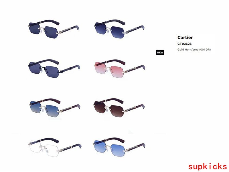 Lifestyle view of Cartier unisex sunglasses