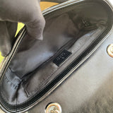 Side profile of refined premium women's handbag – women's luxury accessory