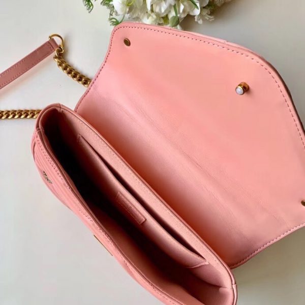 Back view of chic refined women's handbag – women's luxury handbag
