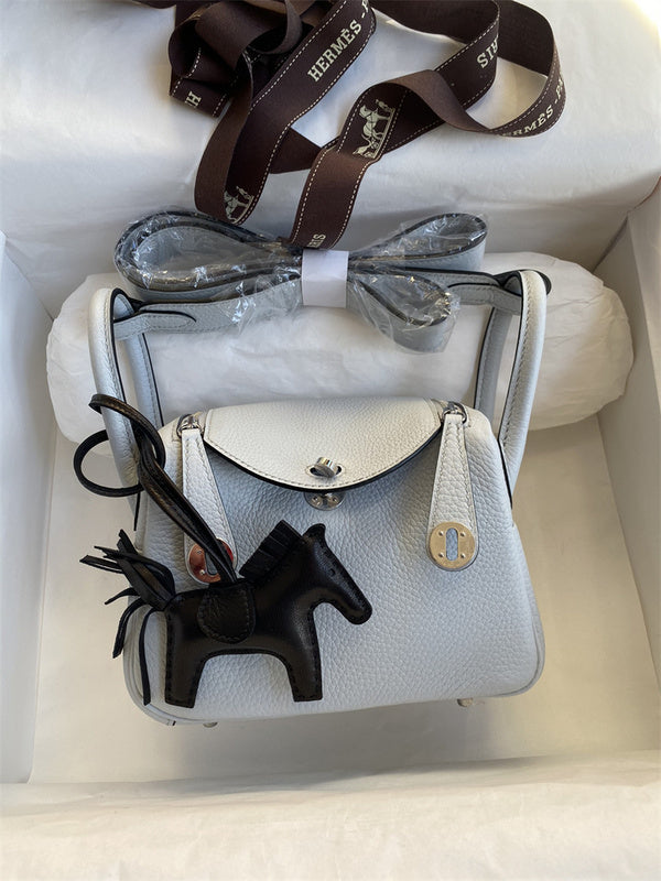 Polished bag shown from front angle